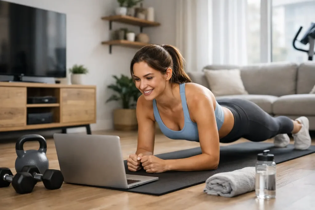 Kako izgraditi fitness rutinu doma koja traje