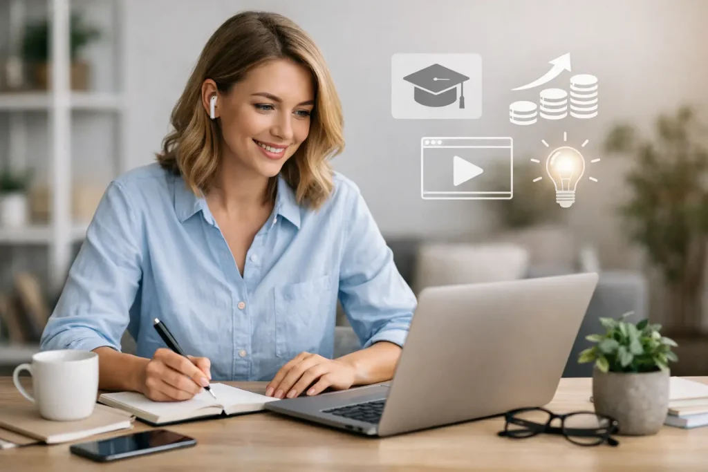 Online edukacija za dodatnu zaradu: kako krenuti