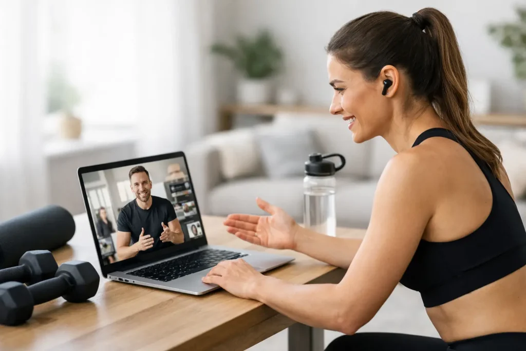 Online fitness mentorstvo koje daje rezultat
